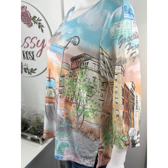 Beautiful Womens Top Size PL - Picture 3 of 5